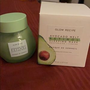 Avocado sleeping mask